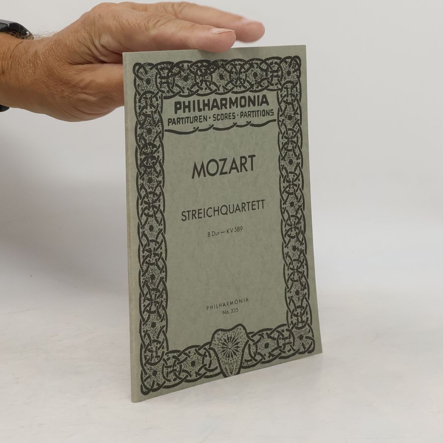 Wa Mozart Streichquartett B Dur — KV 589