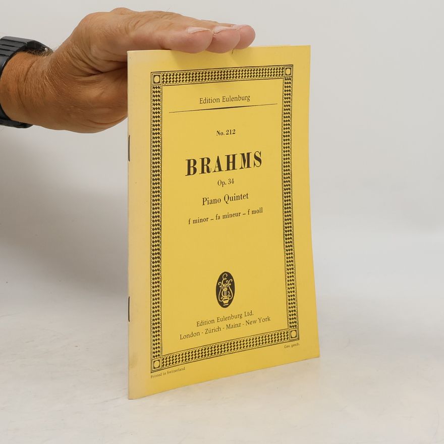 Johannes Brahms Piano Quintet