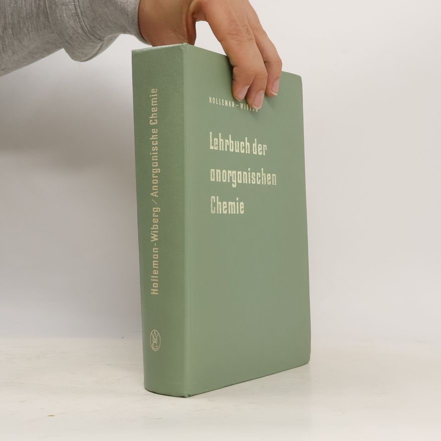 Arnold F. Holleman Lehrbuch der anorganischen Chemie