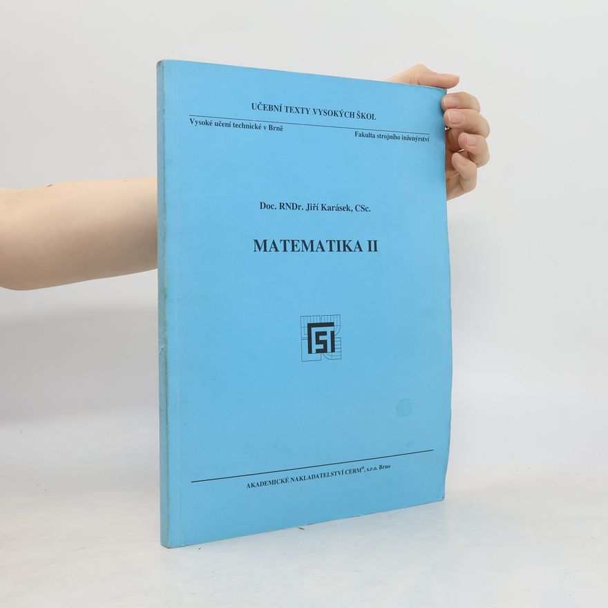 Jiří Karásek Matematika II