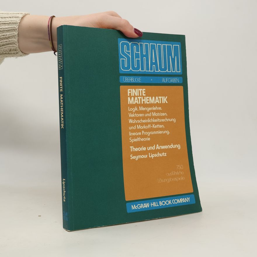 Seymour Lipschutz Finite Mathematik