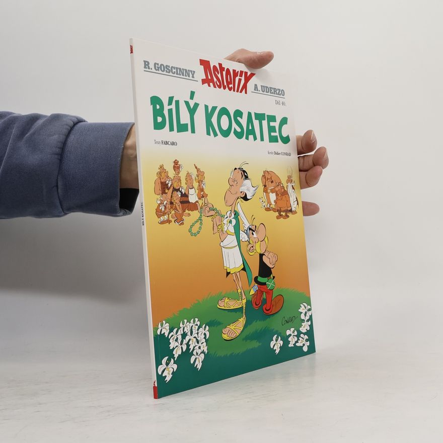 Fabcaro Asterix 40 - Bílý kosatec