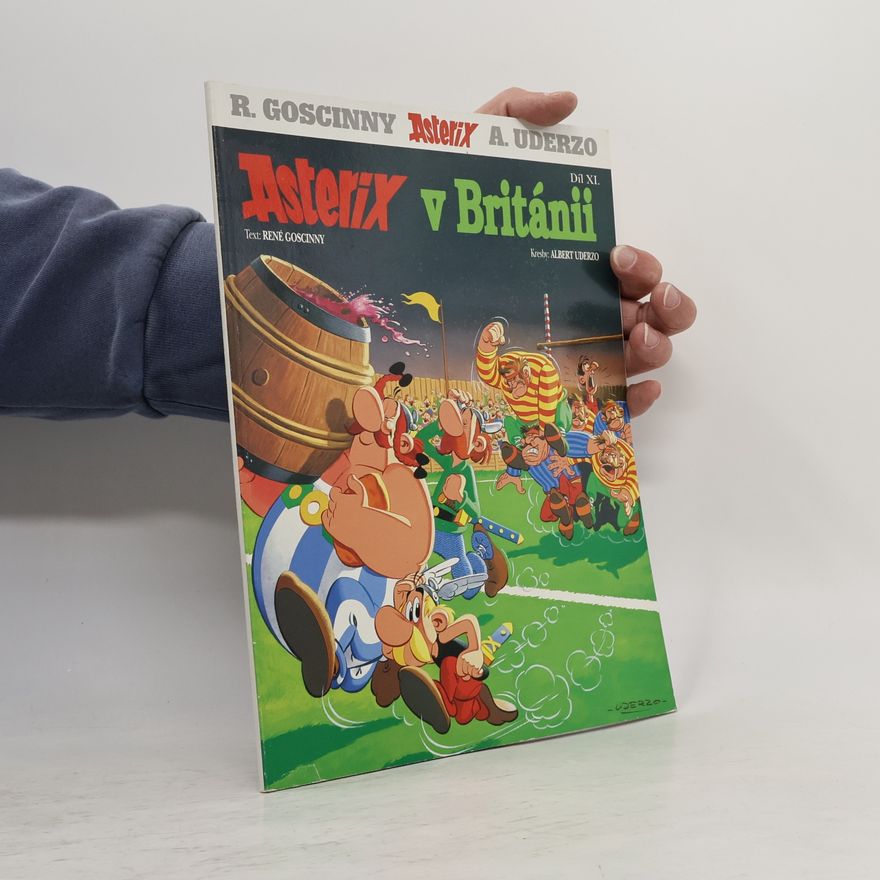 René Goscinny Asterix v Británii
