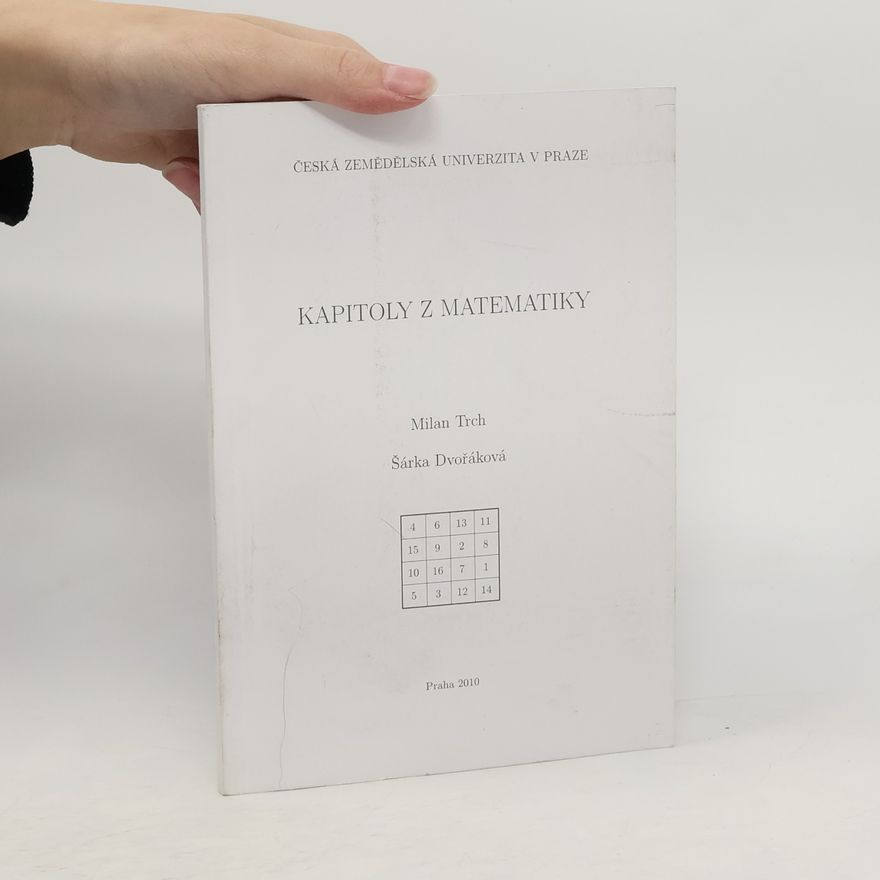 Milan Trch Kapitoly z matematiky