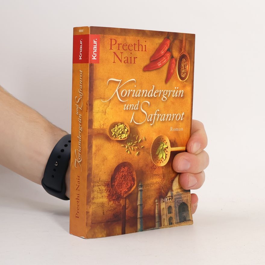 Preethi Nair Koriandergrün und Safranrot