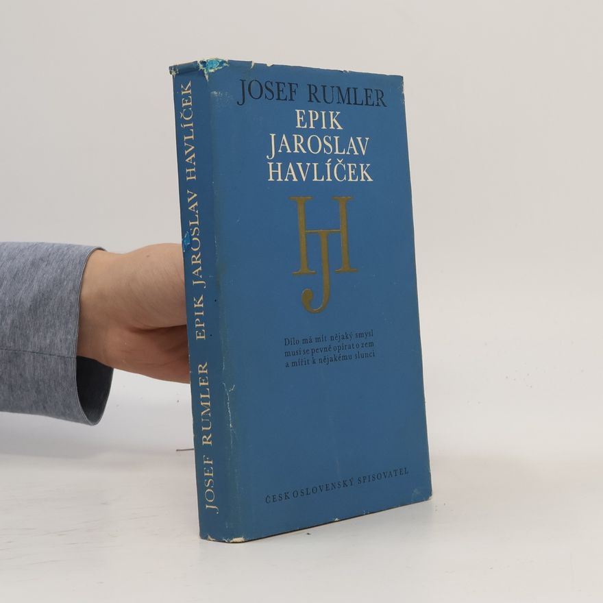 Miloslav Fulín Epik Jaroslav Havlíček