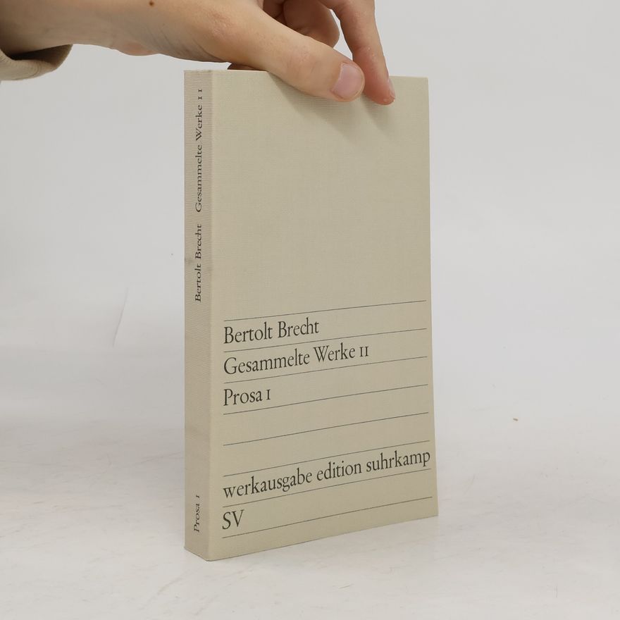 Bertolt Brecht Gesammelte Werke II