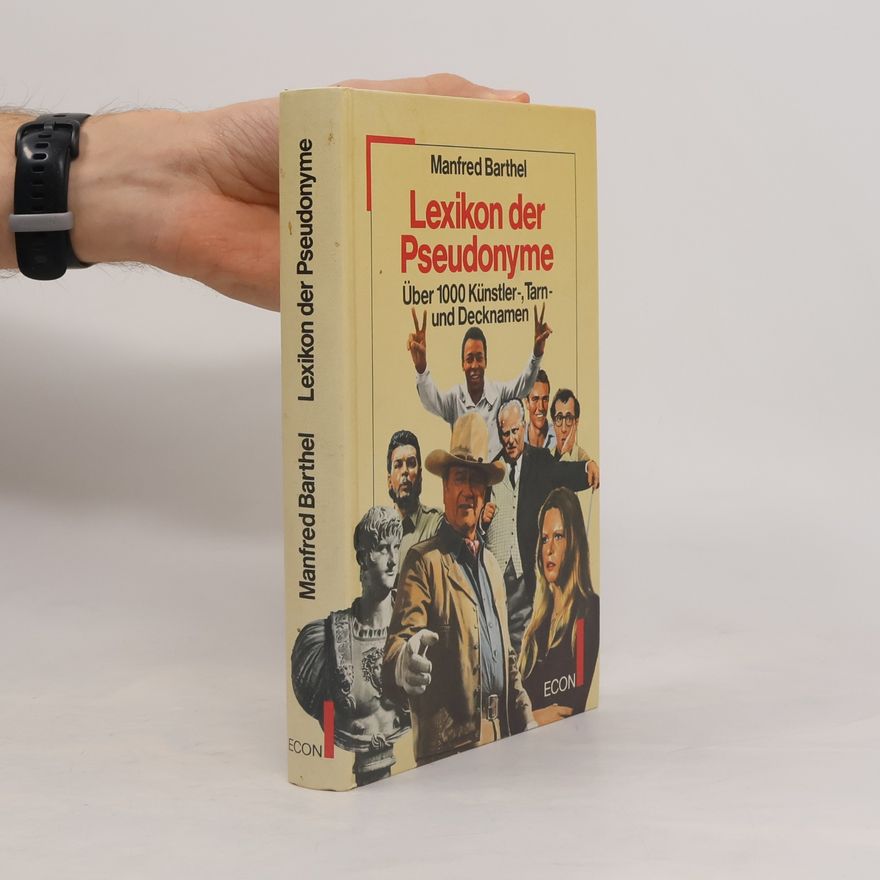 Manfred Barthel Lexikon der Pseudonyme