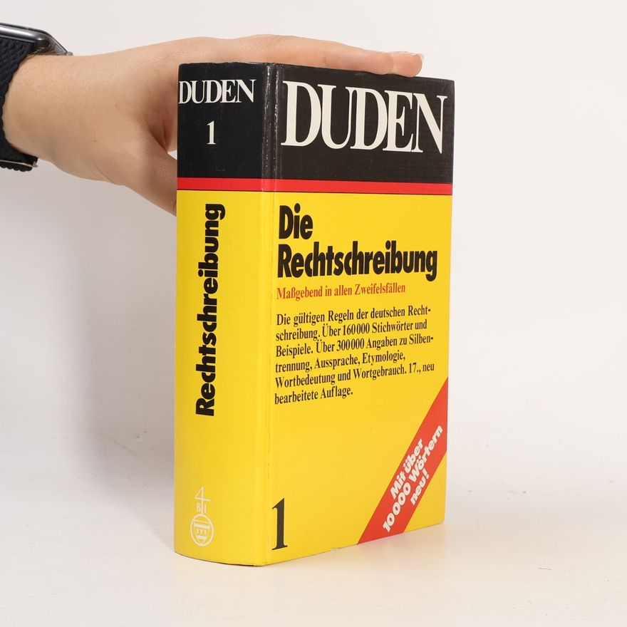 Werner Scholze Stubenrecht Duden. Die Rechtschreibung 1