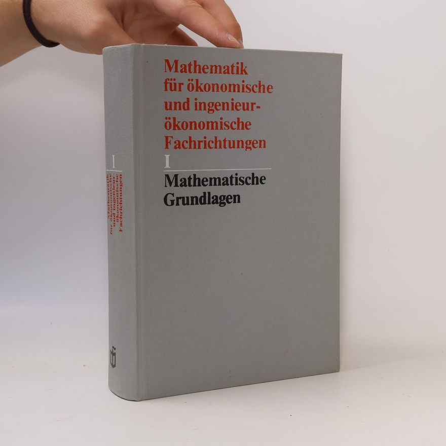 Rolf Eilhauer Mathematik für ökonomische und ingenieurökonomische Fachrichtungen I