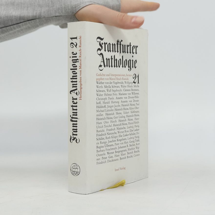 Marcel Reich-Ranicki Frankfurter Anthologie