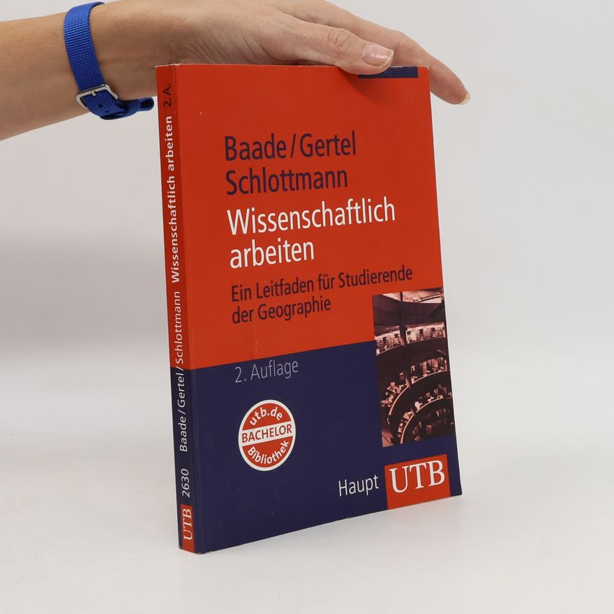 Jussi Baade Wissenschaftlich arbeiten