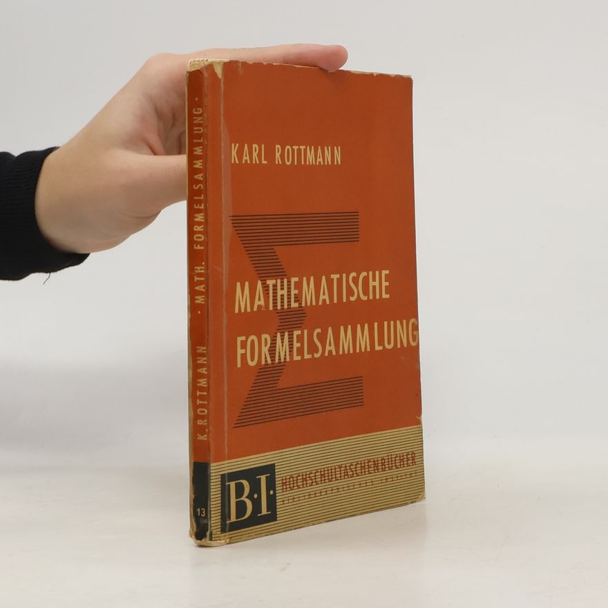 Karl Rottmann Mathematische Formelsammlung