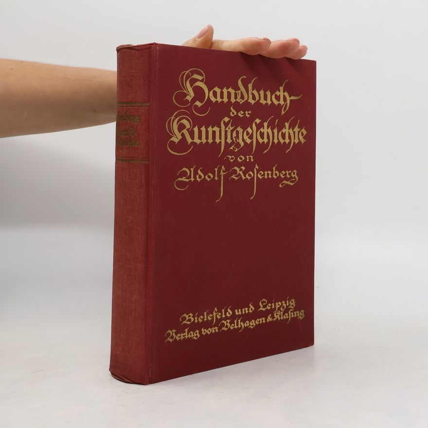Adolf Rosenberg Handbuch der Kunstgeschichte