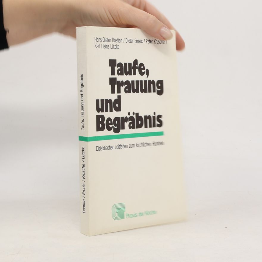 Hans Dieter Bastian Taufe, Trauung und Begräbnis