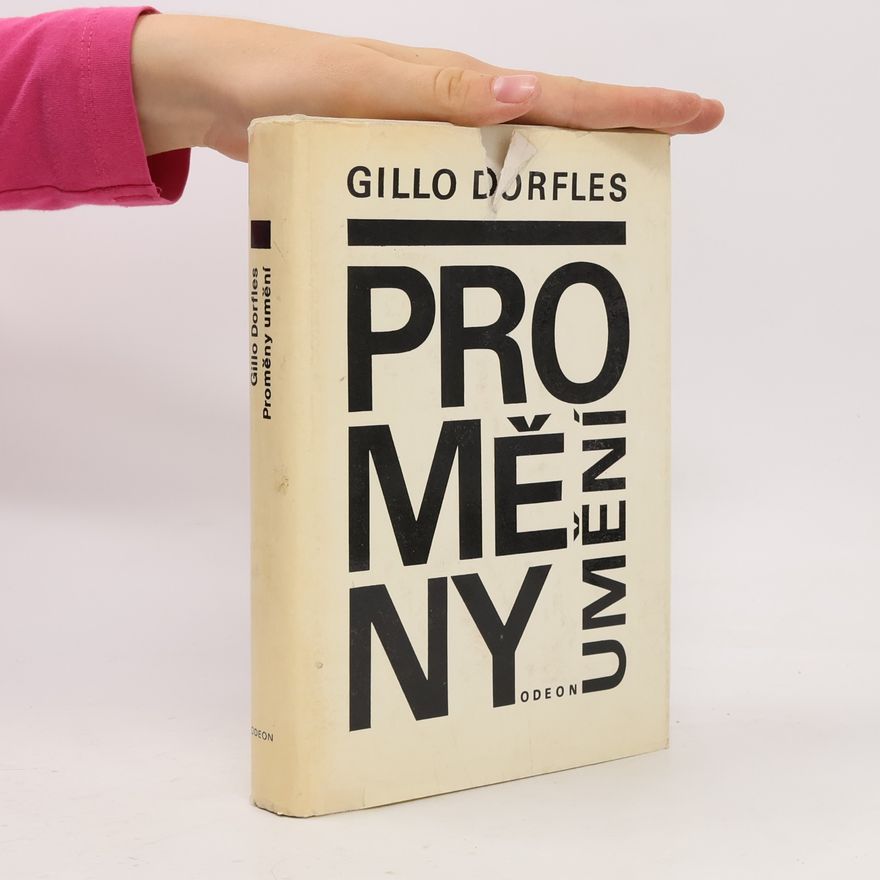 Gillo Dorfles Proměny umění