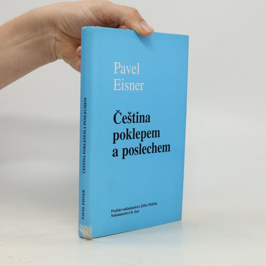 Pavel Eisner Čeština poklepem a poslechem