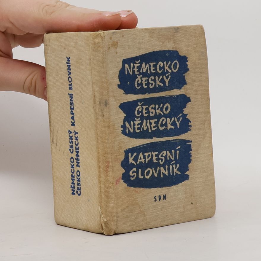 Adolf Plachý Německo - český, česko - německý kapesní slovník