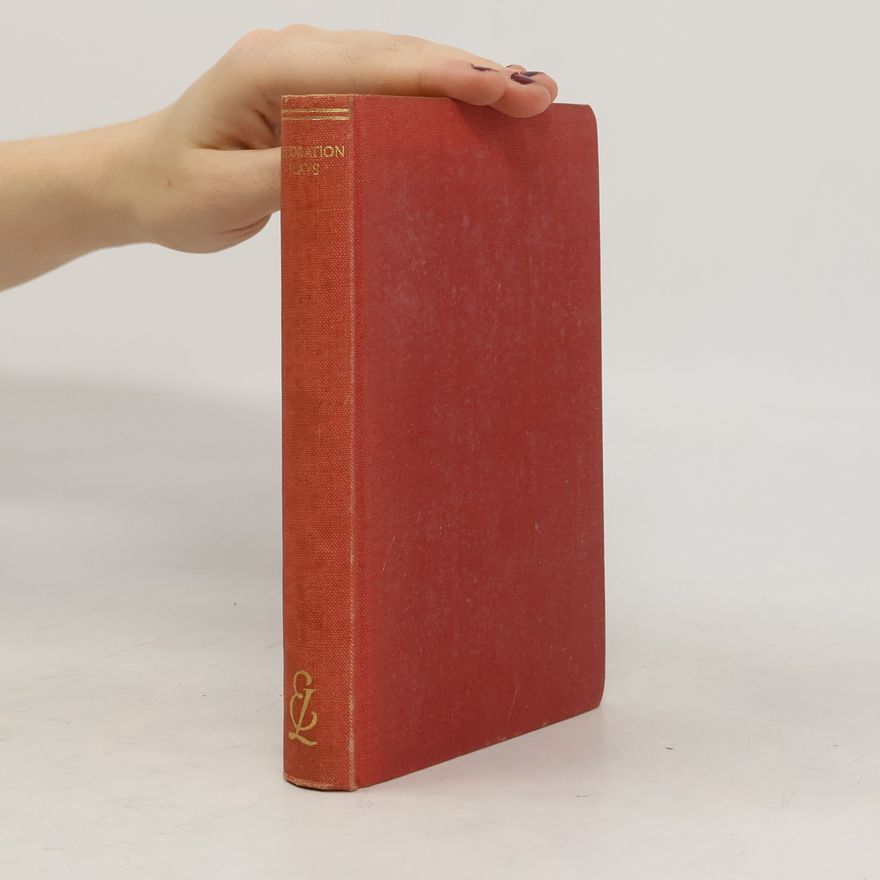 Autores varios Restoration Plays