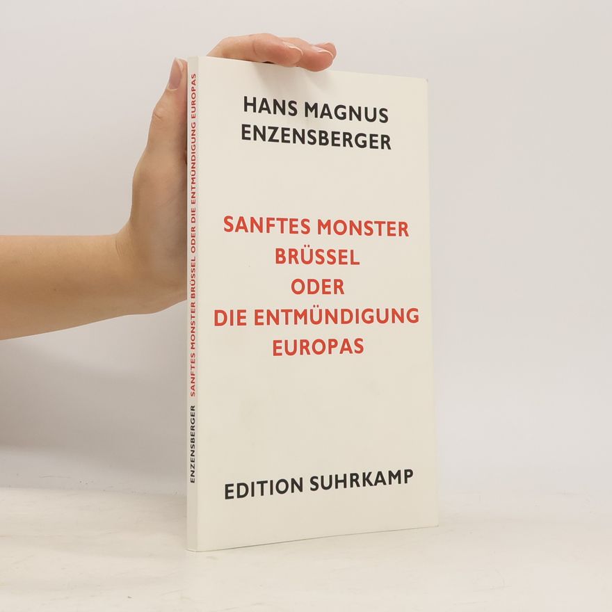 Hans Magnus Enzensberger Sanftes Monster Brüssel oder die Entmündigung Europas