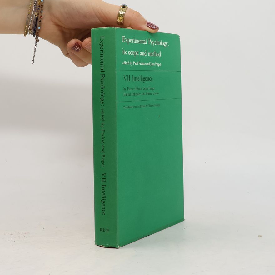 Pierre Gréco Experimental Psychology