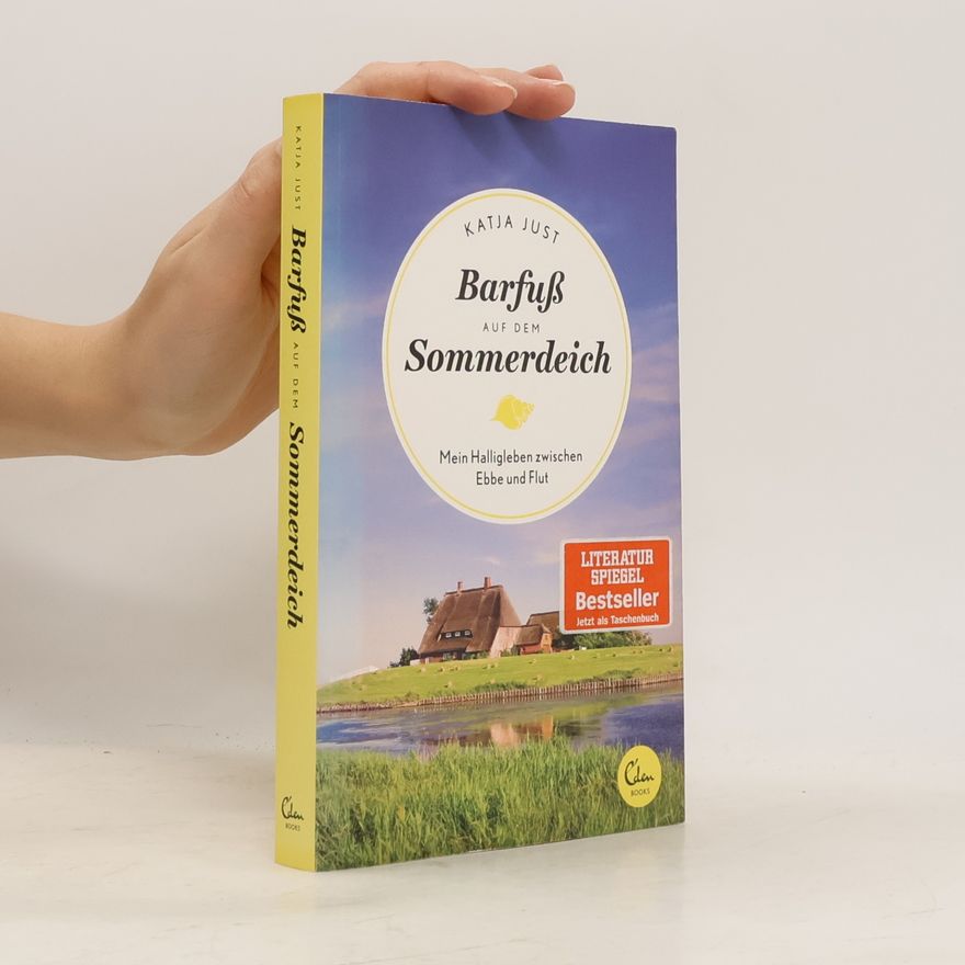 Katja Just Barfuß auf dem Sommerdeich