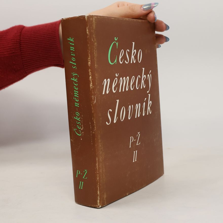 Hugo Siebenschein Česko německý slovník II. P-Ž