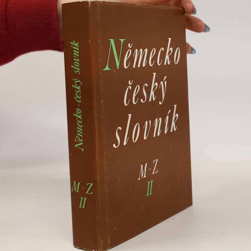 Hugo Siebenschein Německo-český slovník II. M-Z