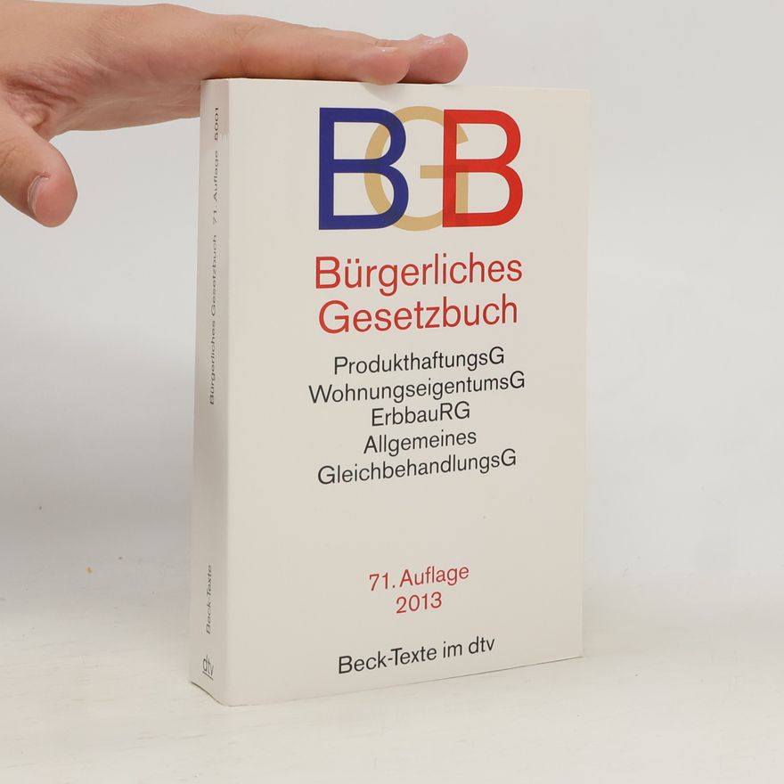 AA.VV. Bürgerliches Gesetzbuch 71