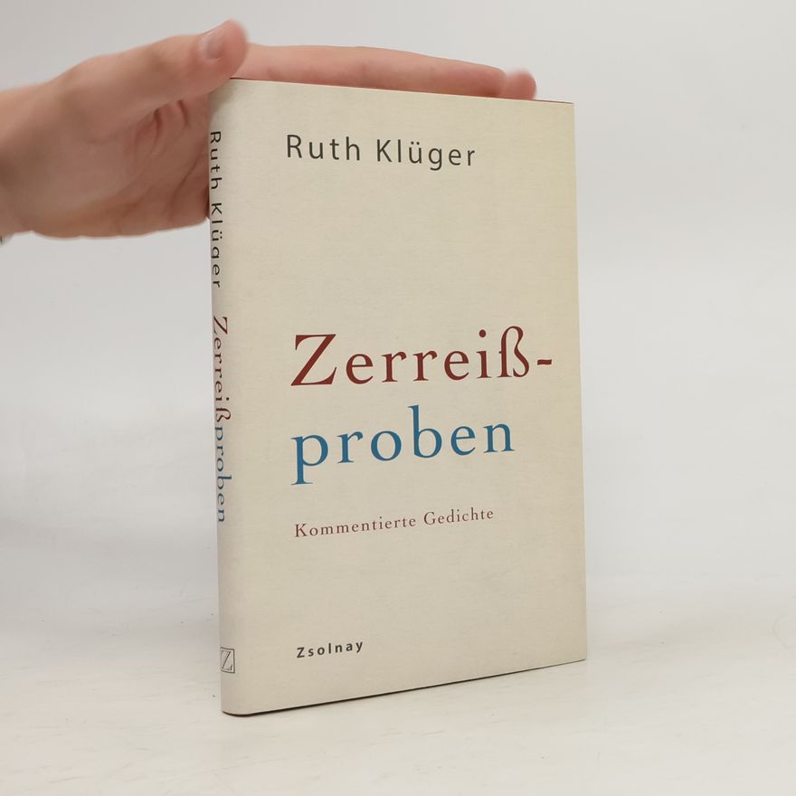 Ruth Klüger Zerreißproben
