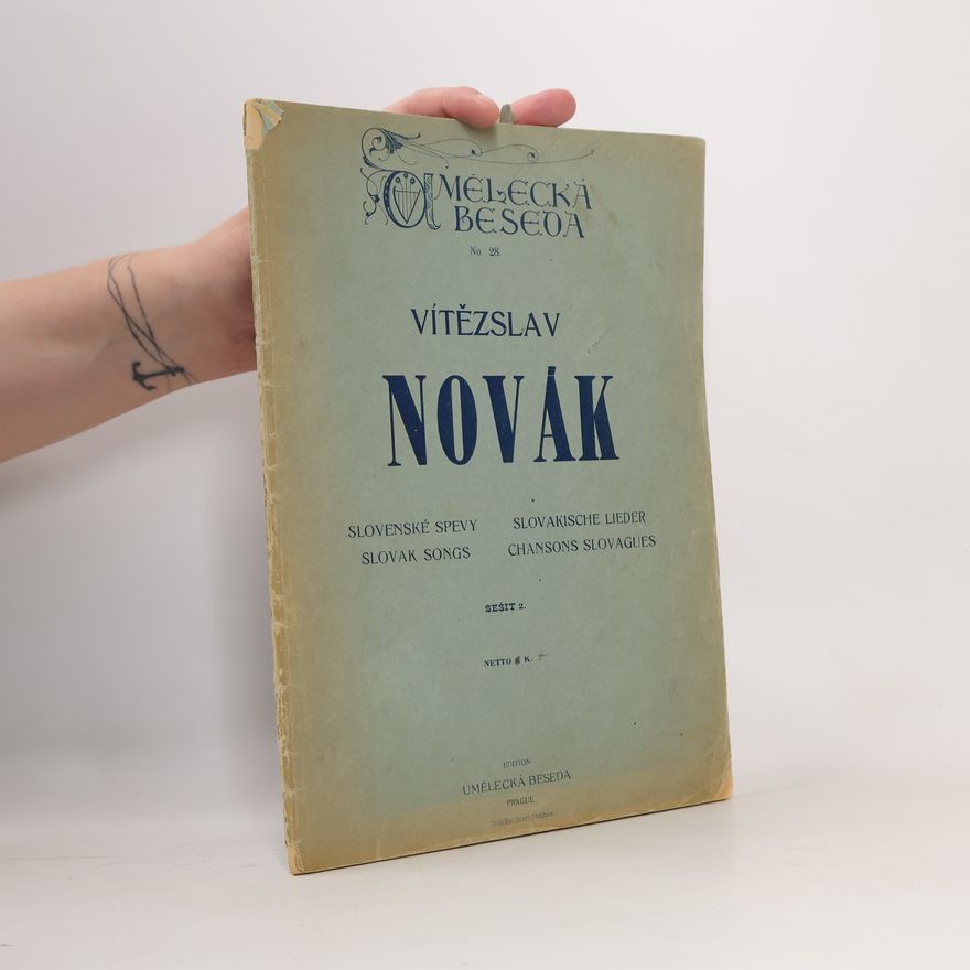 Vítězslav Novák Slovenské spevy