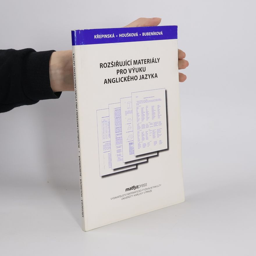 Miluša Bubeníková Rozšiřující materiály pro výuku anglického jazyka