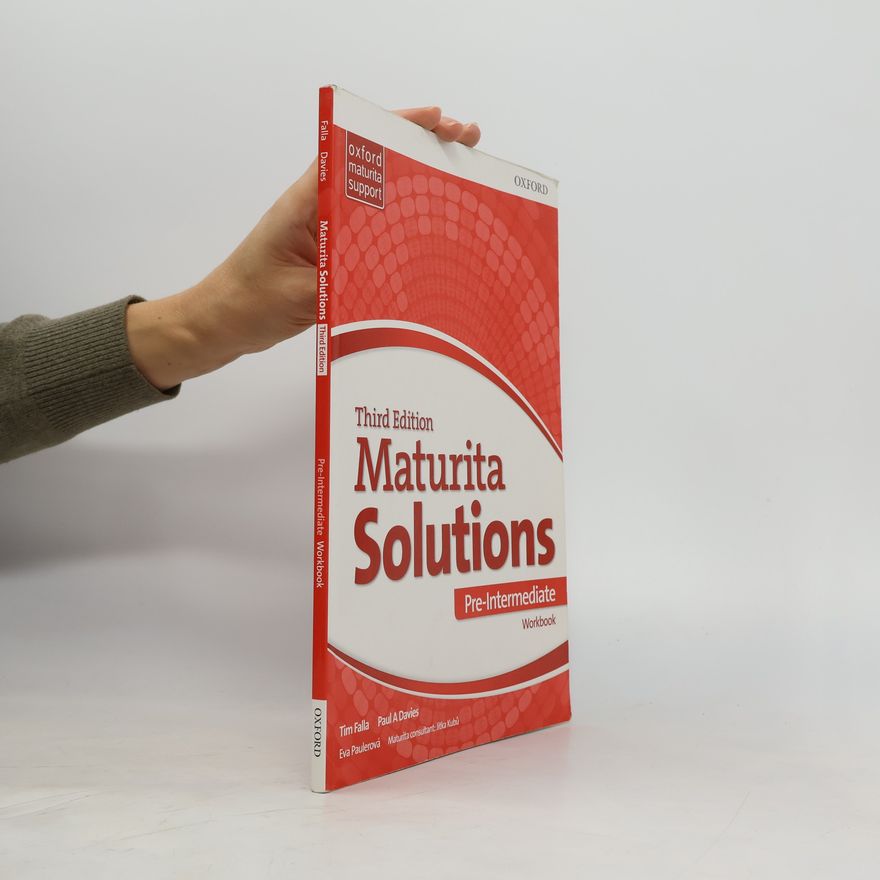 Tim Falla Maturita Solutions. Pre-Intermediate. Workbook