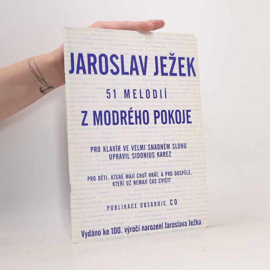 Jaroslav Ježek 51 melodií z modrého pokoje