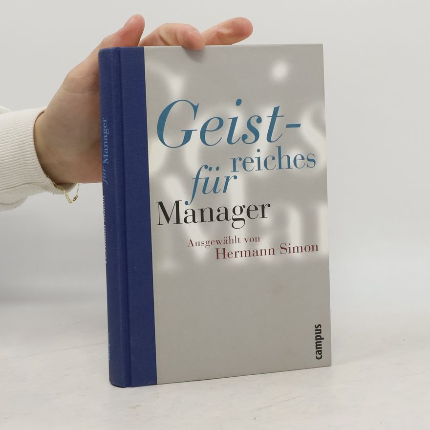 Hermann Simon Geistreiches für Manager