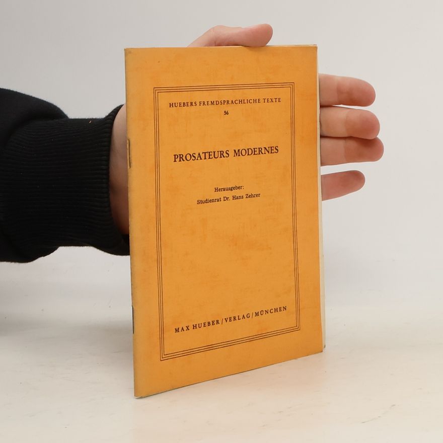 Anatole France Prosateurs Modernes