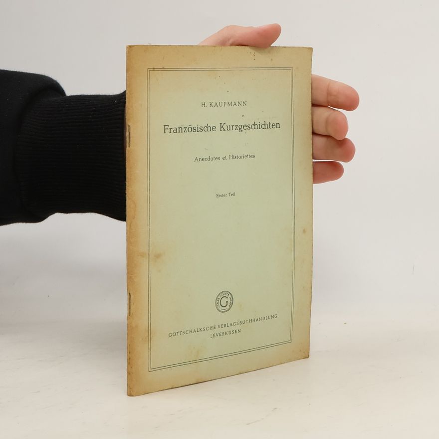 Henning Kaufmann Französische Kurzgeschichten