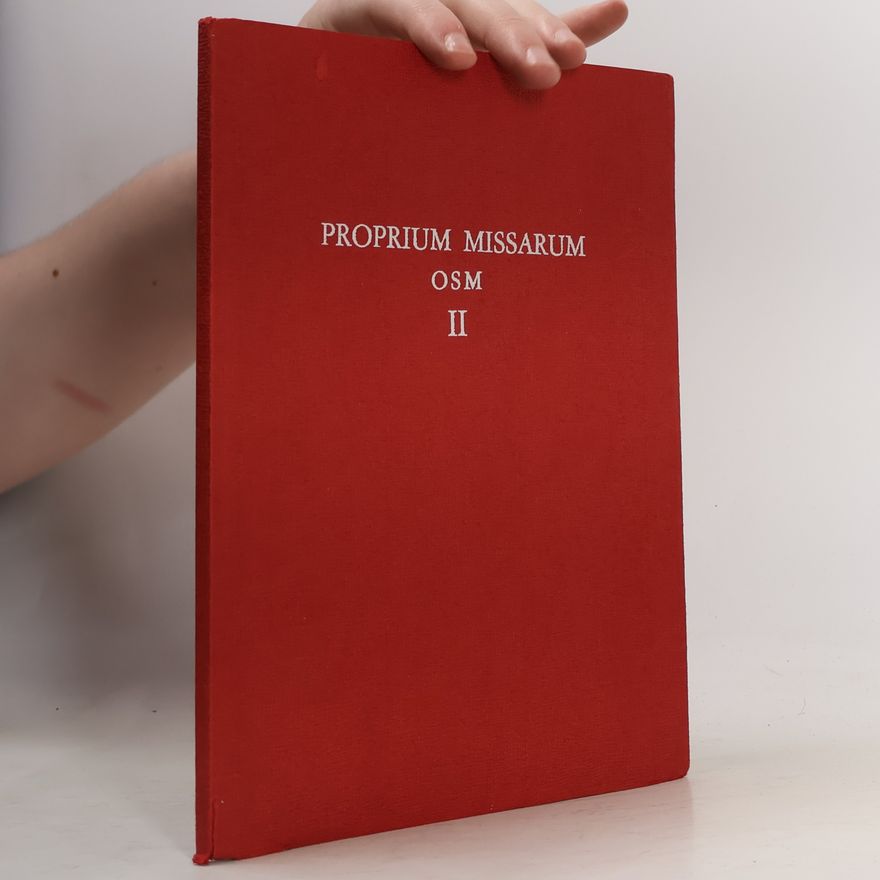 Kolektiv autorů Proprium Missarum OSM II