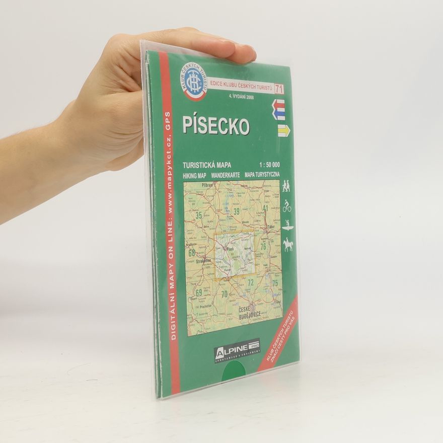 Kolektiv autorů Písecko turistická mapa 1:50 000