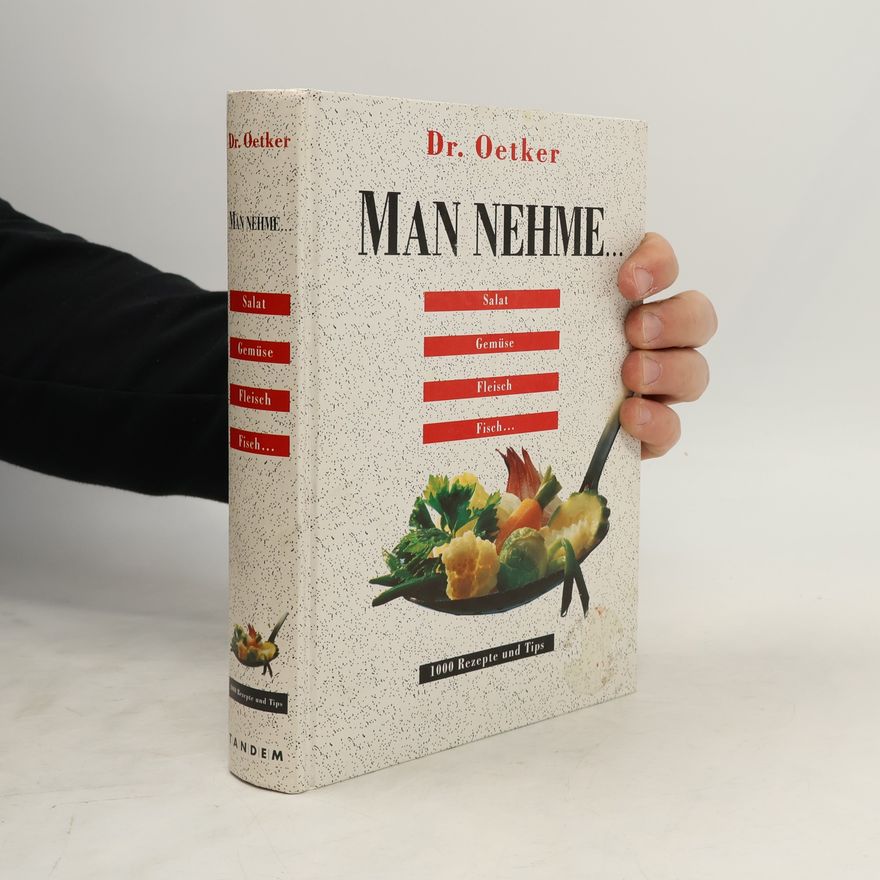 Various authors Dr.Oetker : Man Nehme..