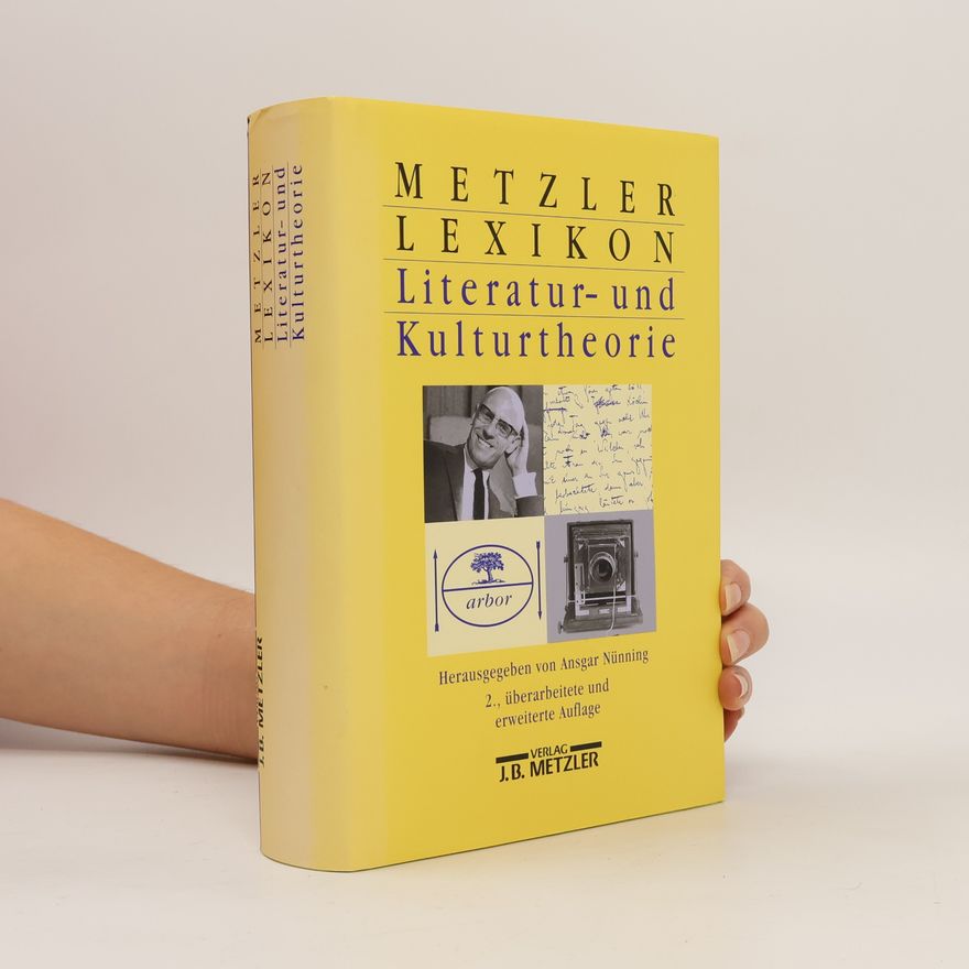 Ansgar Nünning Metzler-Lexikon Literatur- und Kulturtheorie