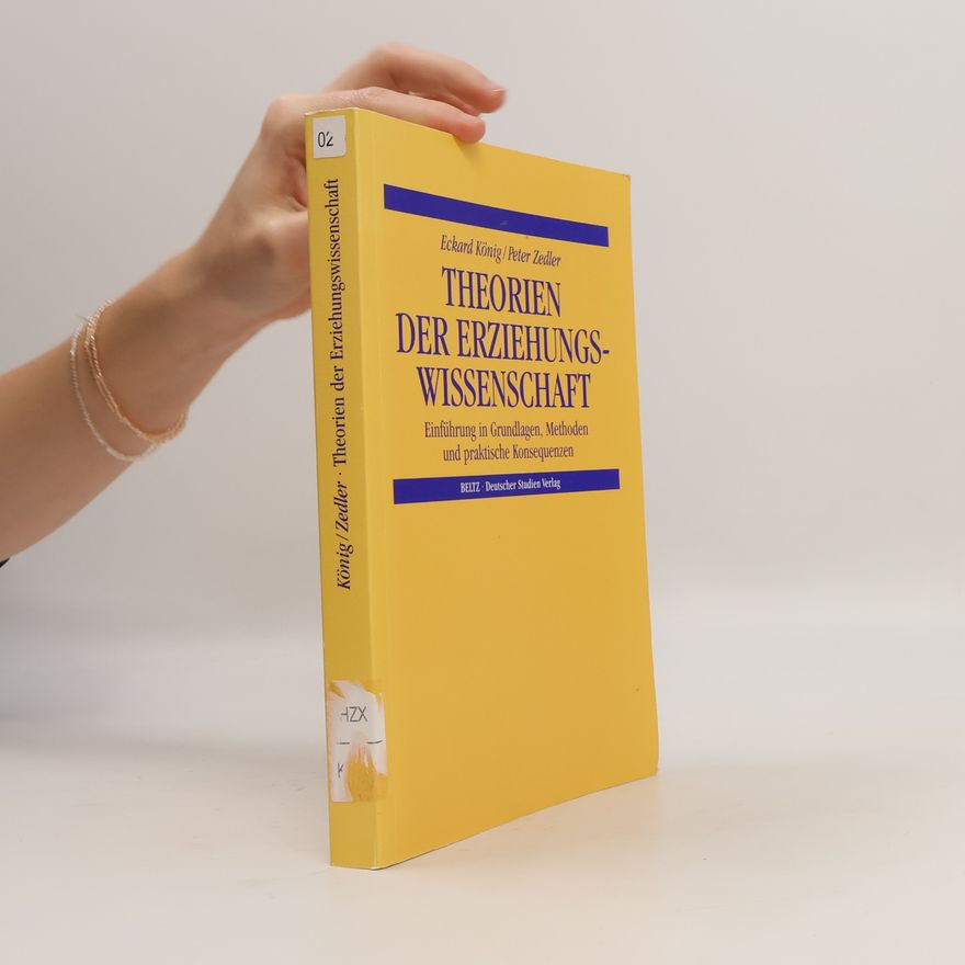 Peter Zedler Theorien der Erziehungswissenschaft.