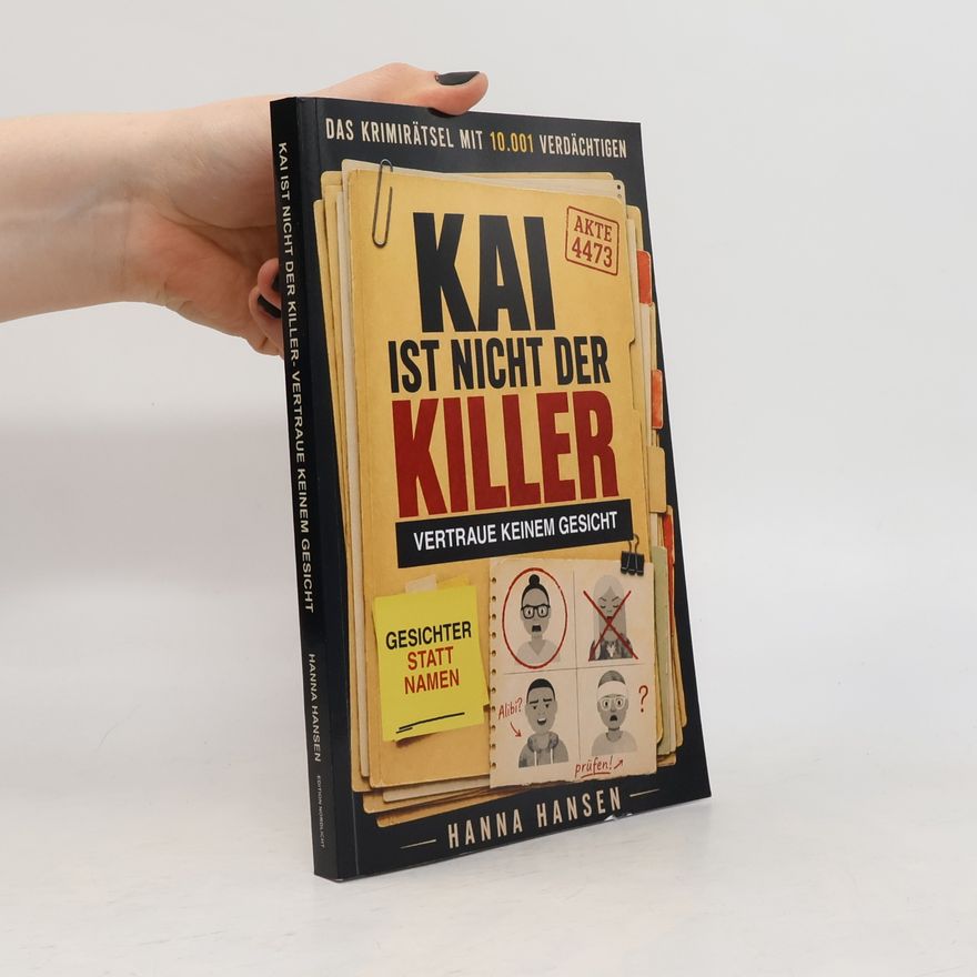 Johanna Hansen Kai ist nicht der Killer- Vertraue keinem Gesicht: Das Rätselbuch mit 10.001 Gesichtern statt Namenslisten- Logikrätsel, Murder Mystery & Detektivspiel in einem