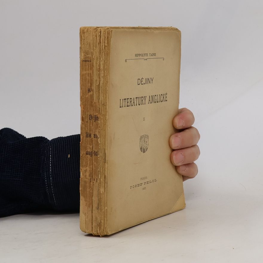 Hipppolyte Taine Dějiny literatury anglické I