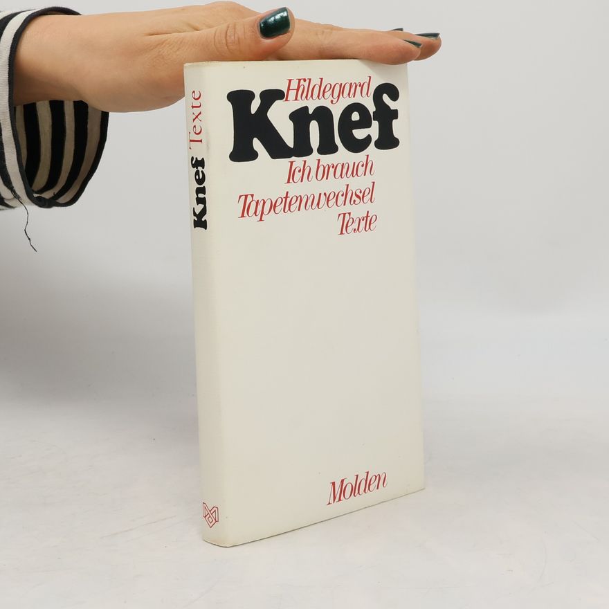 Hildegard Knef Ich brauch' Tapetenwechsel. Texte