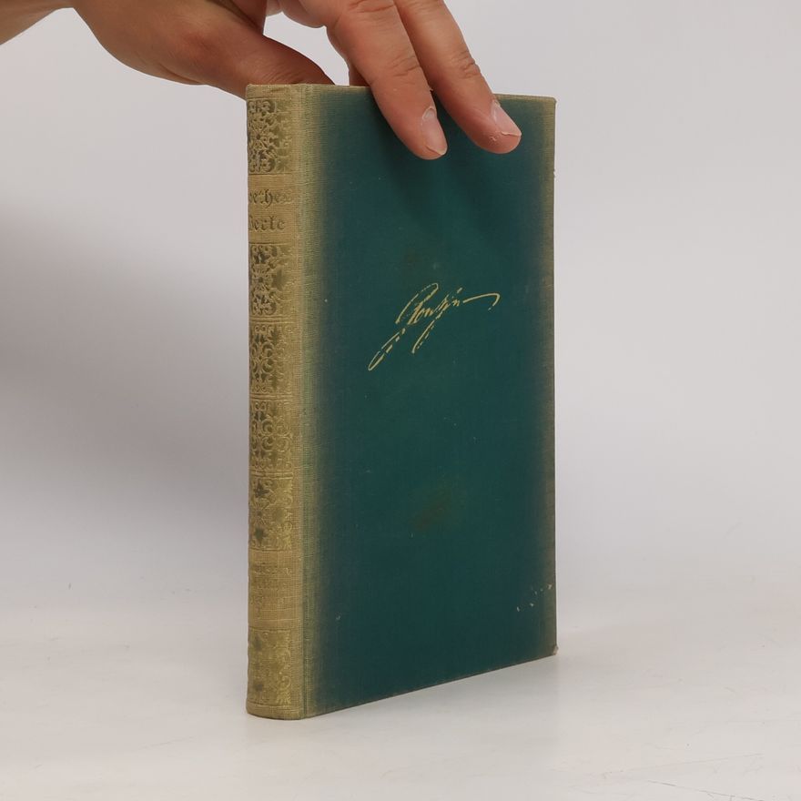 Goethe Goethes Werke 1