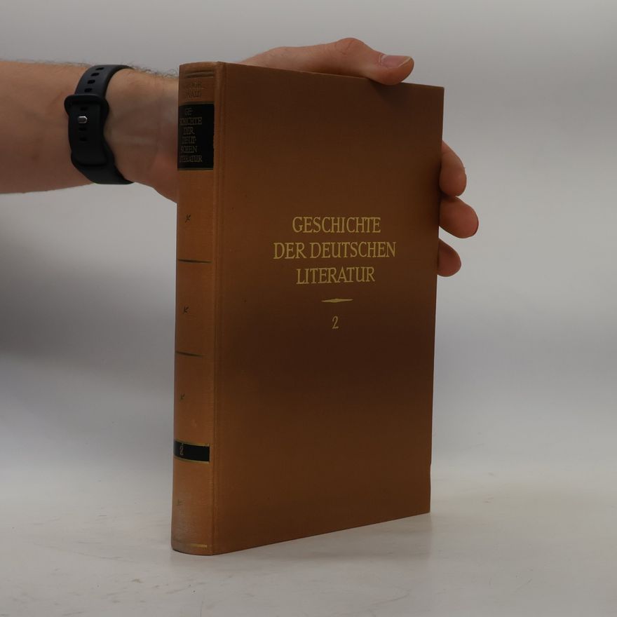 Helmut de Boor Geschichte der deutschen Literatur 2