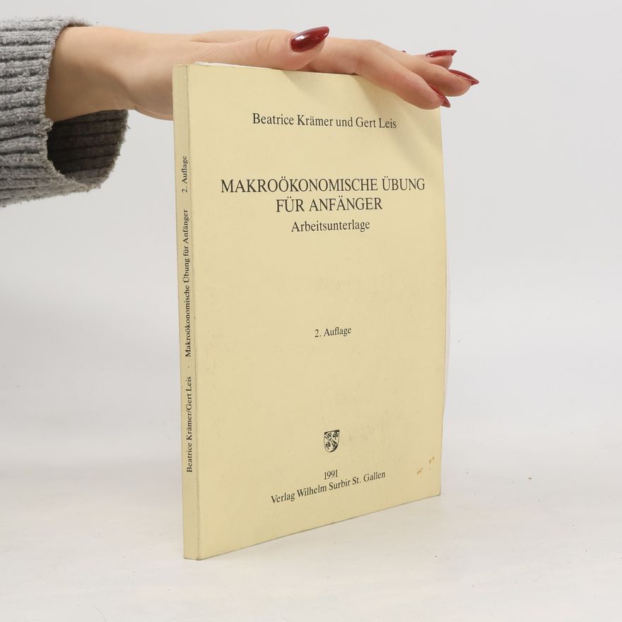 Beatrice Krämer Mikroökonomische übung für anfänger