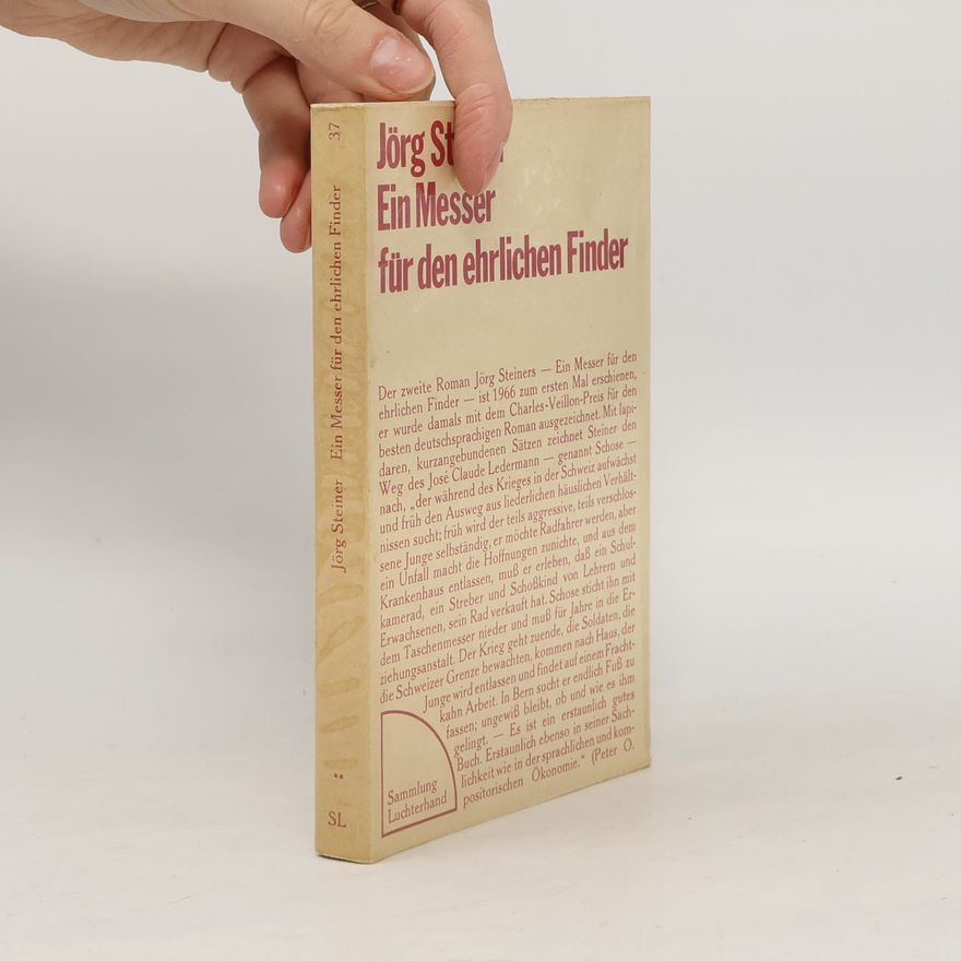 Jörg Steiner Ein Messer für den ehrlichen Finder