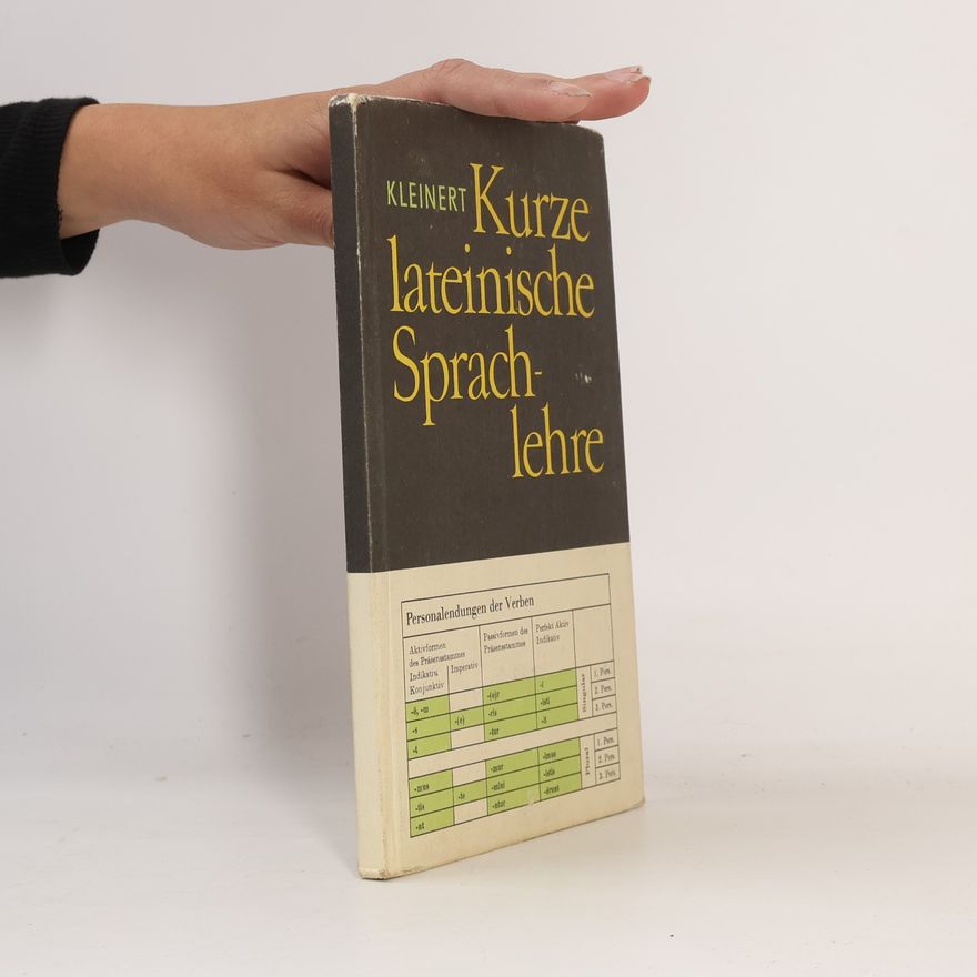 Kolektiv autorů Kurze lateinische Sprachlehre